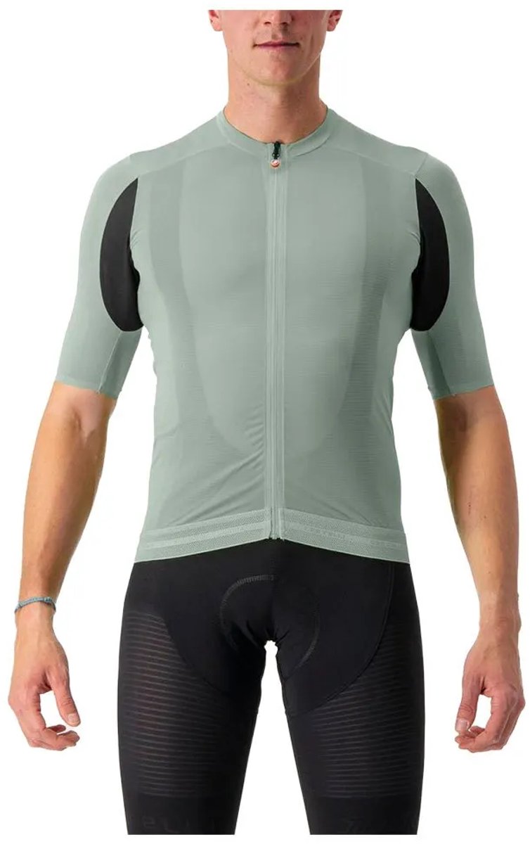 Castelli Superleggera 3 Korte Mouw Wielertrui Groen S Man