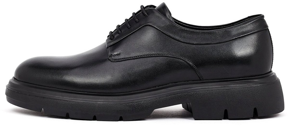 DERIMOD Casual Lace-ups Leather Casual Lace-up Shoes