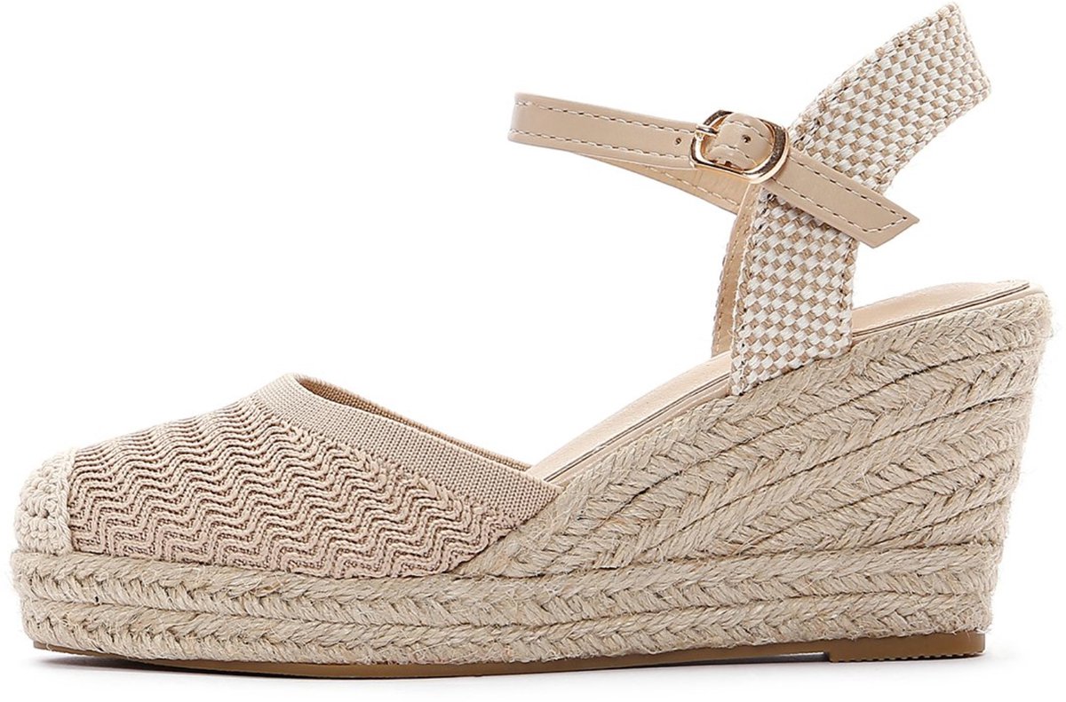 DERIMOD Wedge Heeled Espadrilles Wedge Heeled Espadrilles