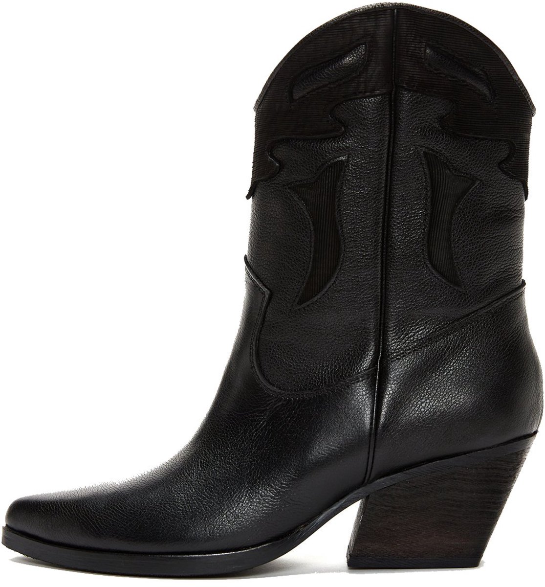 DERIMOD Cowboy Boots Leather Cowboy Boots