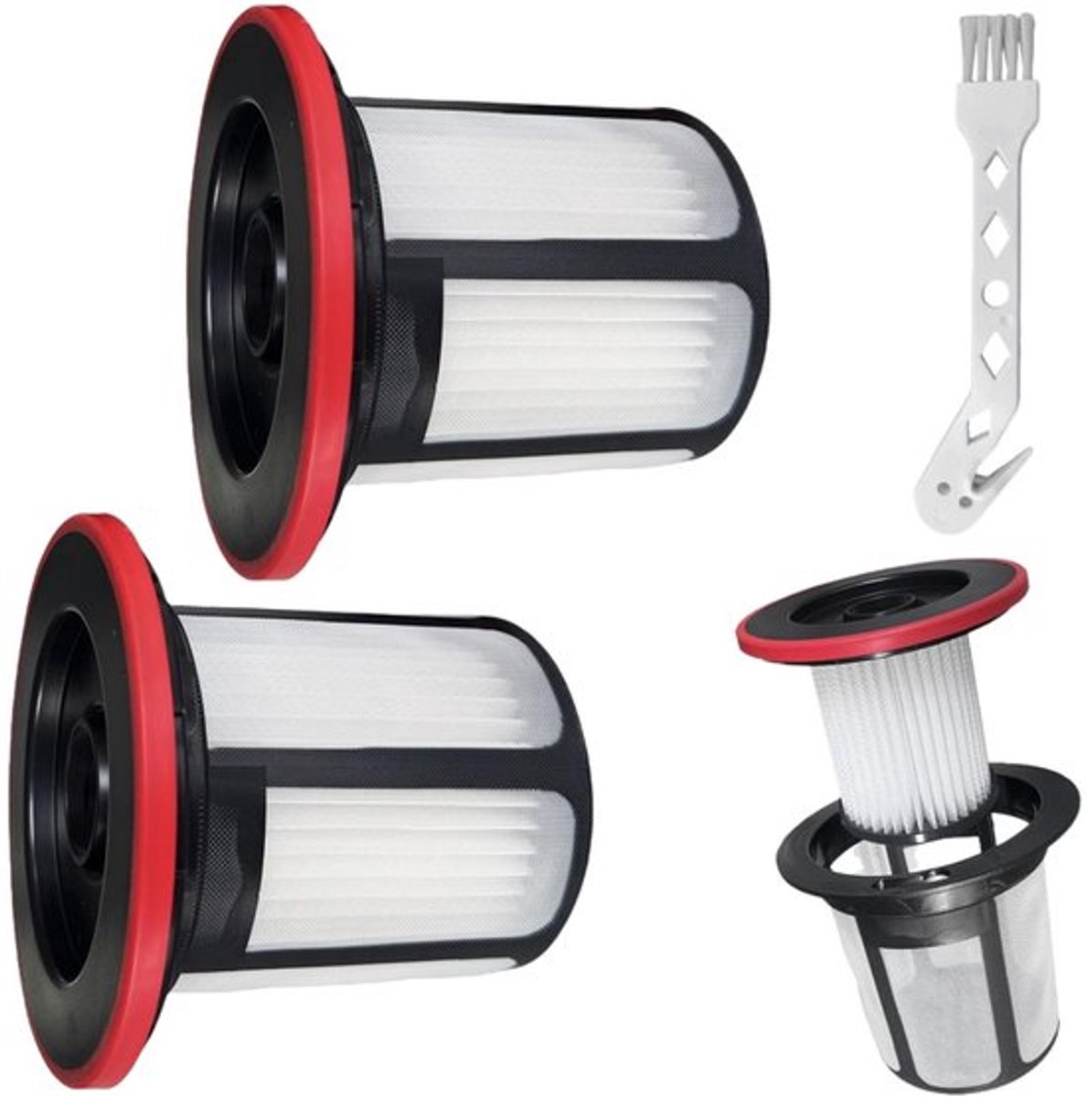 Filter - 2 Stuks - Geschikt voor Bosch Unlimited Serie 6 Accustofzuiger - Stofzuigerfilter - Vervangingsfilter - Stofzuiger Onderdeel