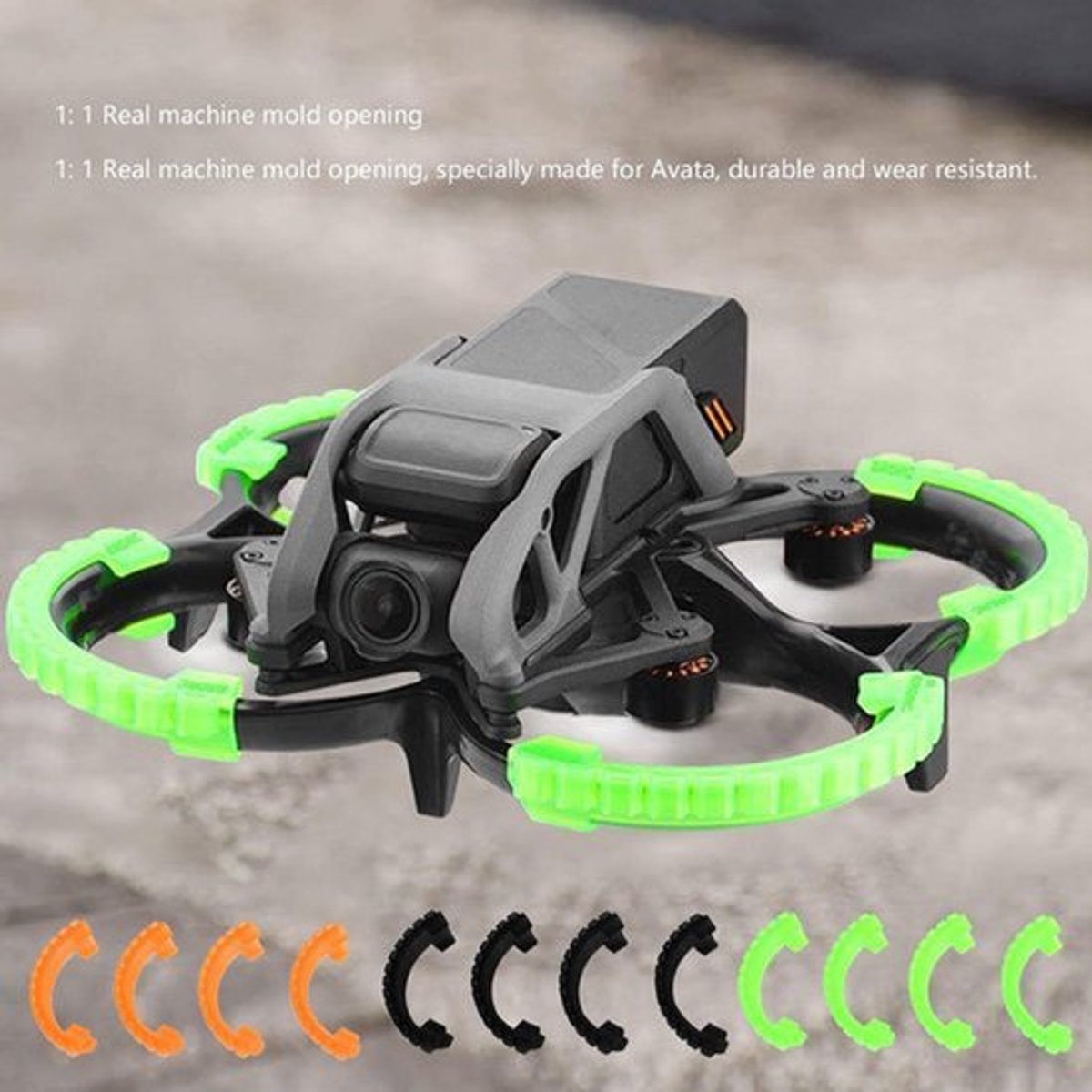 Beveiligingsring voor propellerbescherming voor DJI Avata (Oranje)
