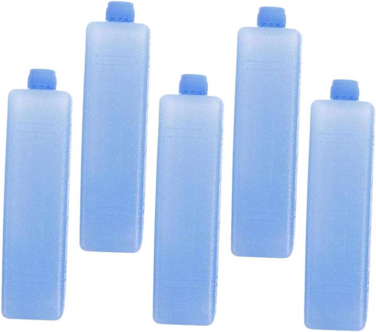 Herbruikbare Ijsblokken - Koel Elementen - Voedsel Koelen - Snelle Duurzame Koeling - 5 Stuks - Blauw