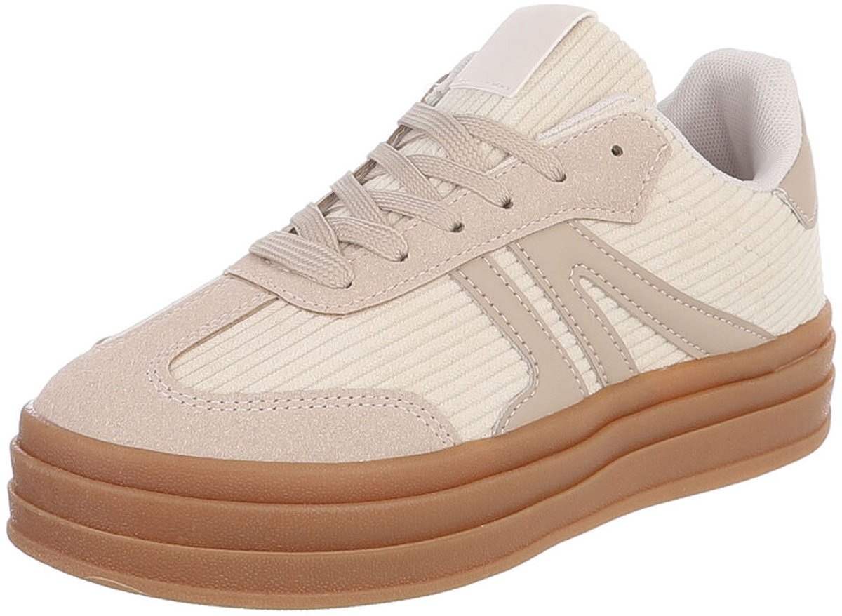 Sneaker - Gelaagde zool - Dames Mt:41