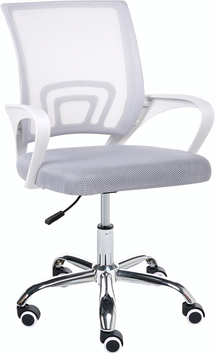 SOLID - Bureaustoel - Lichtgrijs - Polyester