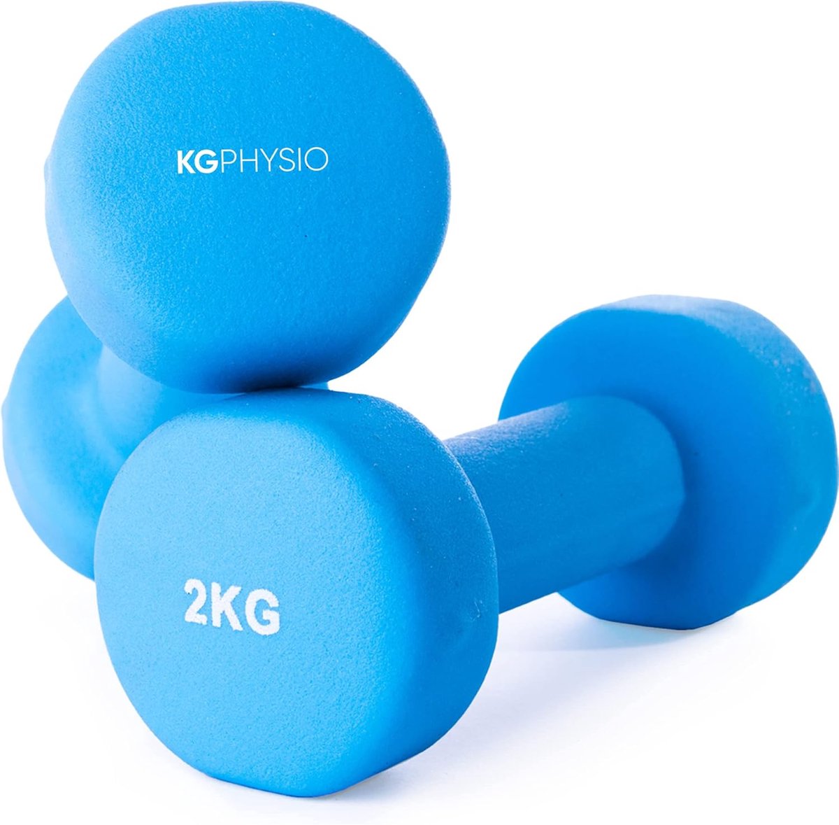 Thijox - Neopreen Halters Set van 2 - 1-10 kg Gewichten voor Mannen en Vrouwen - Zweetbestendige Dumbbells met Comfortabele Grip - Ideaal voor Thuis W