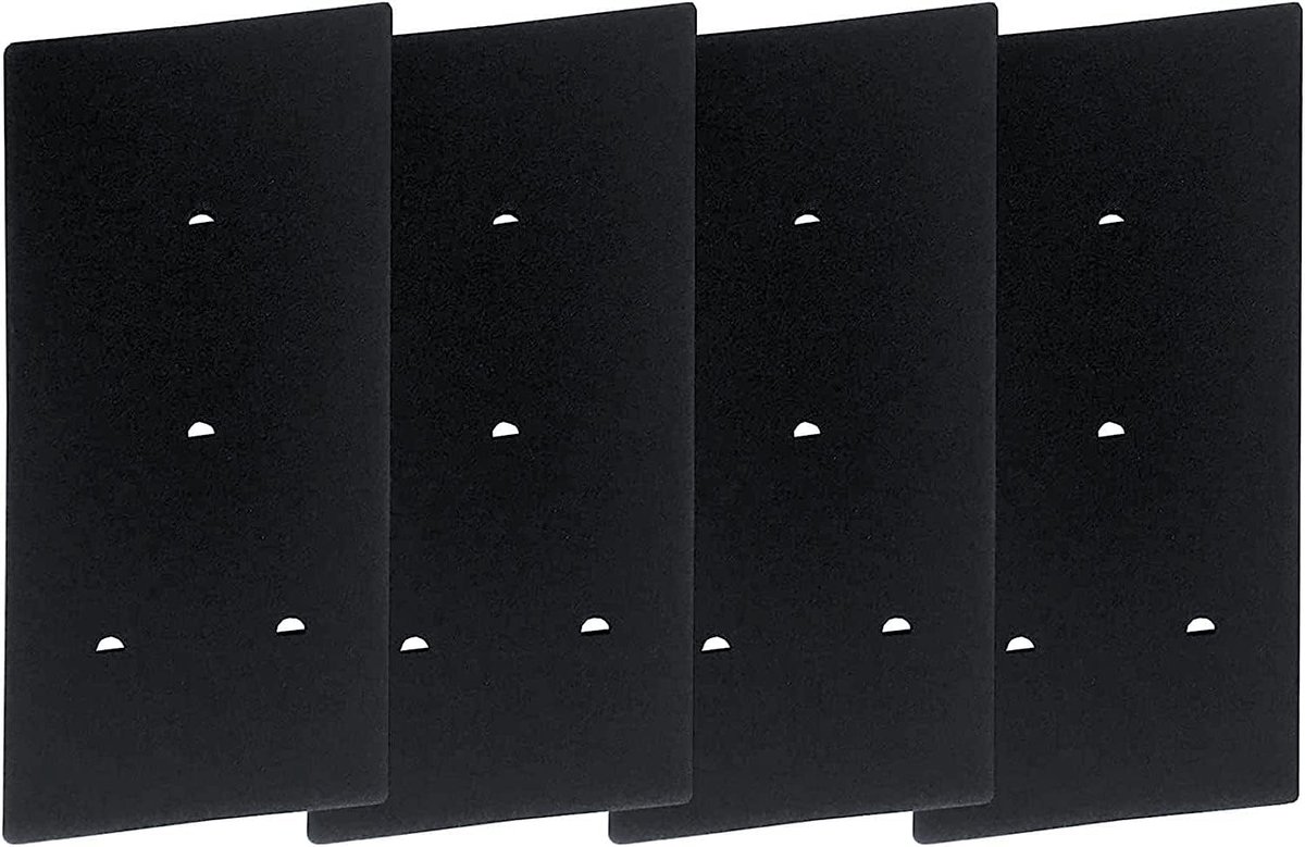 SnelShoppen - 4x Filter voor Warmtepompdroger, Fijn-Grof Sponsfilter 230x115x14mm, Vervangingsfilter voor Condensdroger, 100% Made in Germany