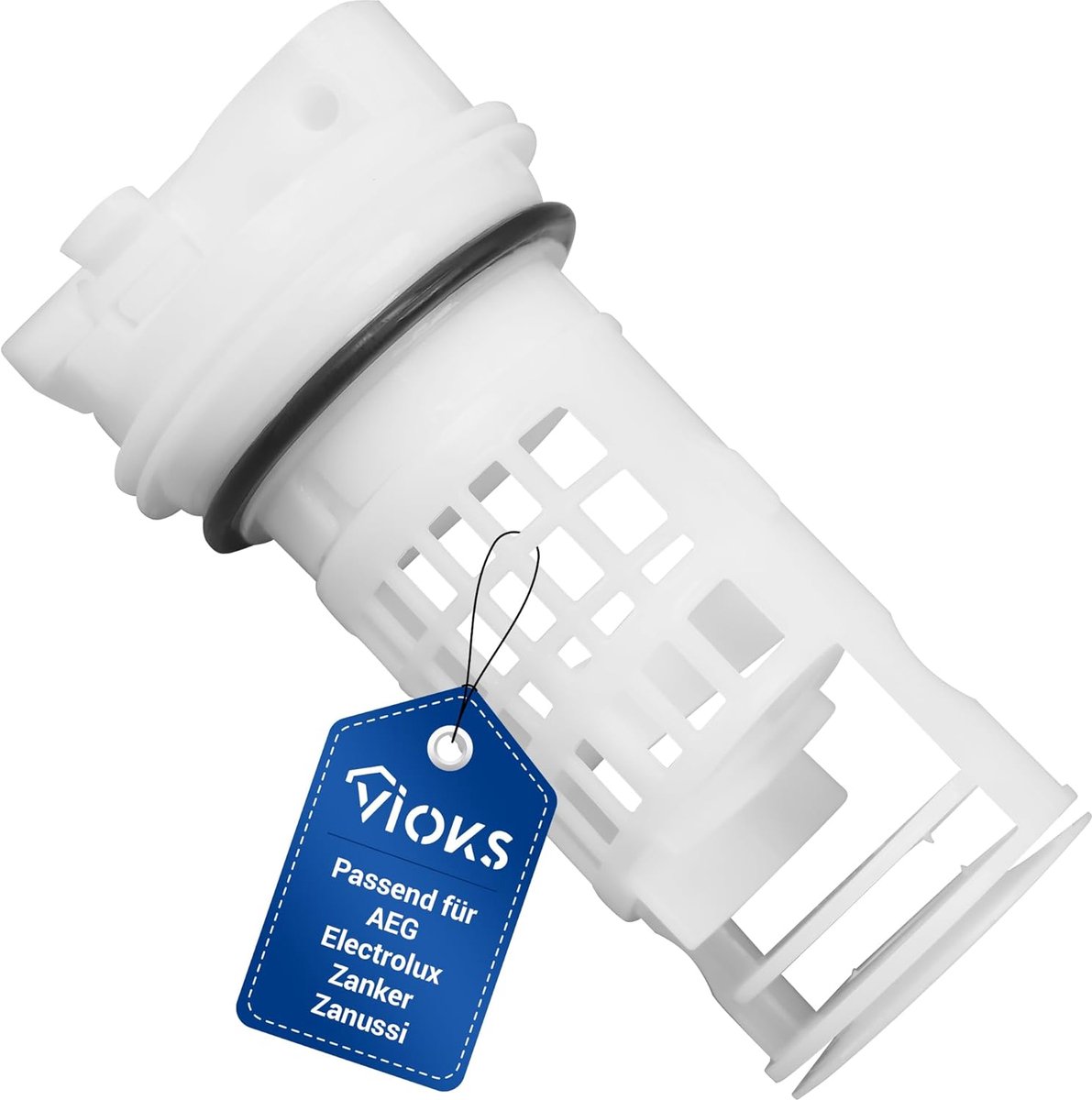 SnelShoppen - Pluiszeef vervanging voor AEG pompfilter wasmachine accessoires - Hoogwaardige filter voor optimale wasresultaten - Geschikt voor divers