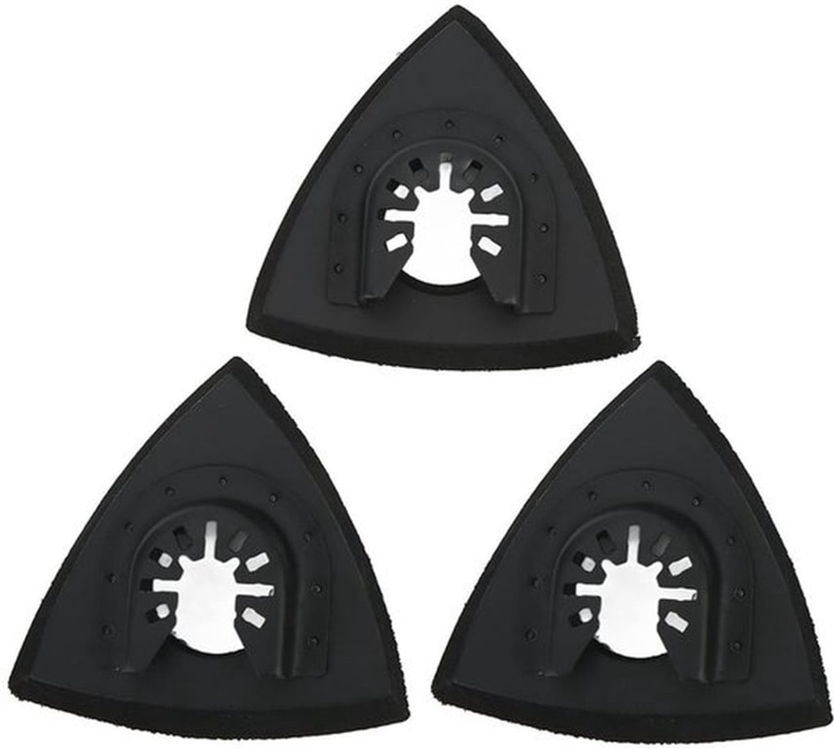 3-delige oscillating multitool schuurzool, multitool driehoek snelwisselset voor vervanging