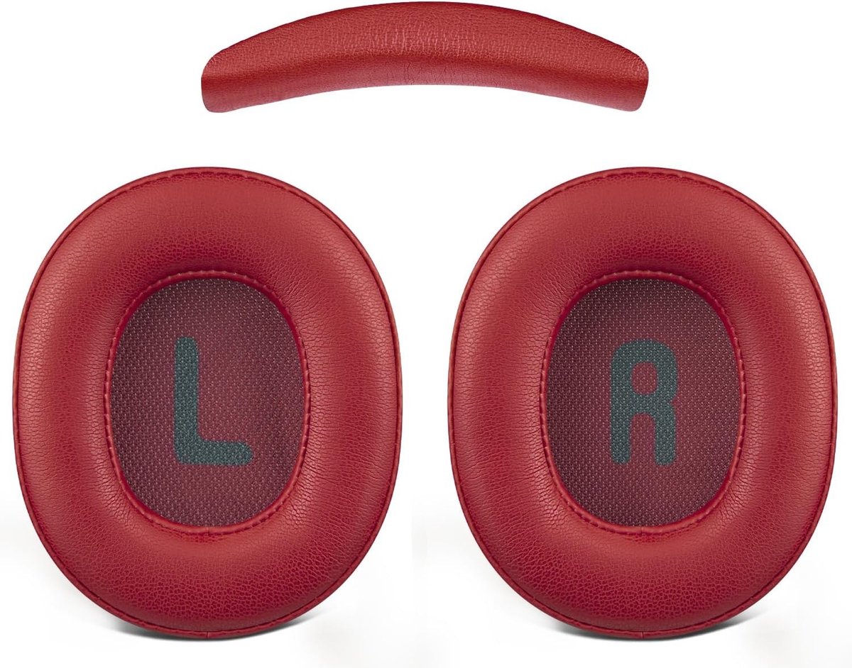 Vervangingsset voor JBL Tune 700BT/710BT/720BT/750BTNC/760NC/770NC koptelefoons, oorkussens van kunstleer en hoofdband voor optimaal comfort en geluidskwaliteit