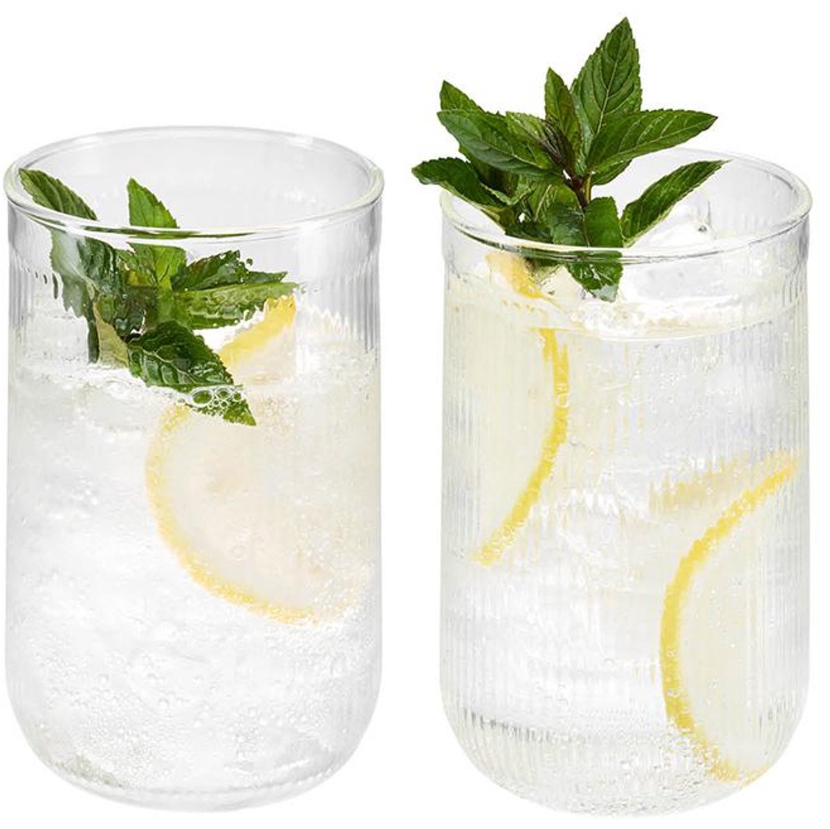 Drinkglas, Waterglas, Set van 2 Stuks, 0.33 L, Borosilicaatglas - GEFU | LINOA