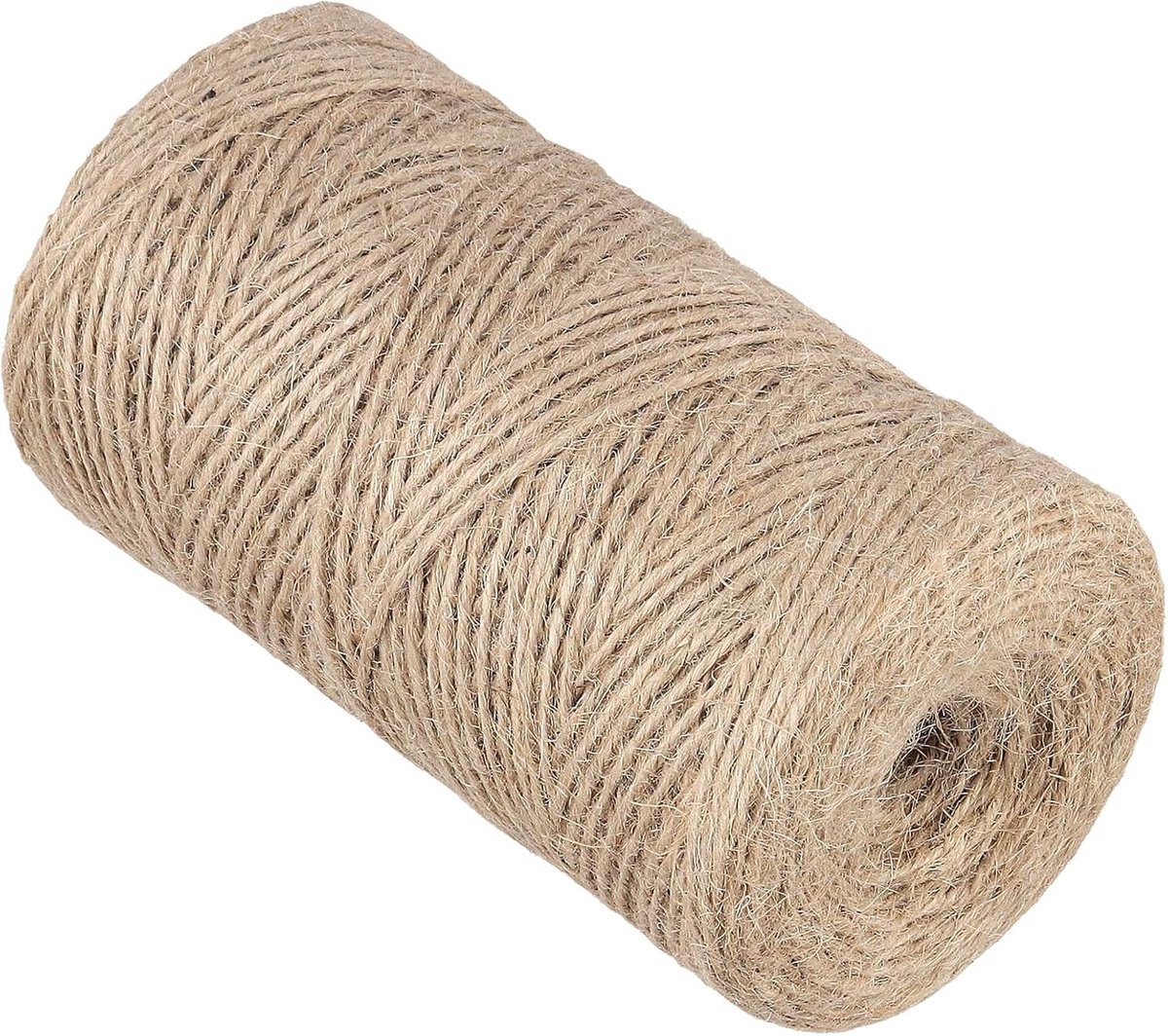 Jute Touw 2 mm Dikte, 300 m Lengte voor Creatieve DIY Projecten, Ambachten en Huisdecoratie