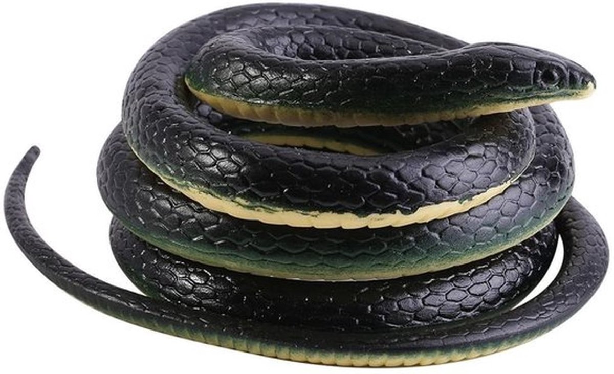 Rubber Slang, 130cm Lange Realistische Zachte Flexibele Rubber Slang Tuin Props Grappige Grap Speelgoed Als Een Geweldig Voor Je Vrienden
