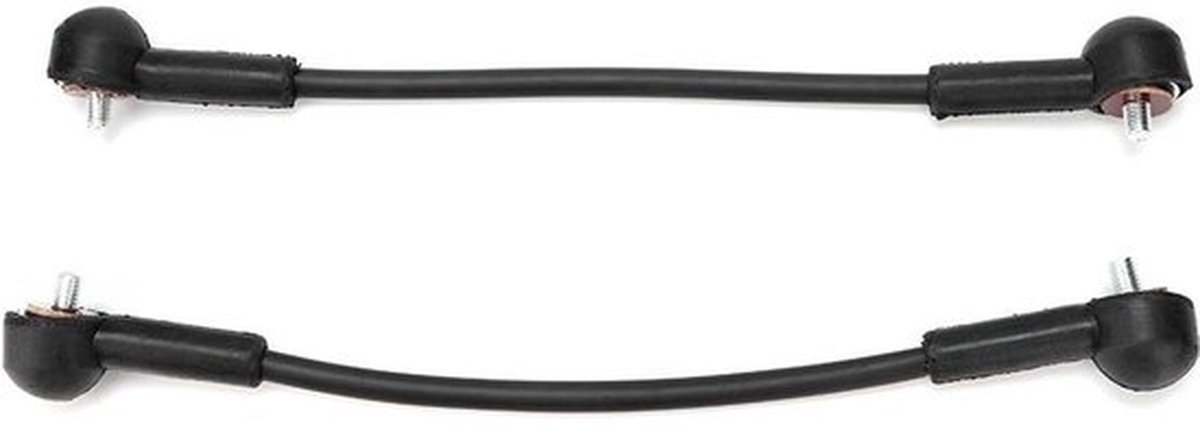LR038051 2PCS Links Rechts Achterklep Steunriem Kabel Geschikt voor Range Rover L322 - Alle Modeljaren Auto Exterieur Decoratie