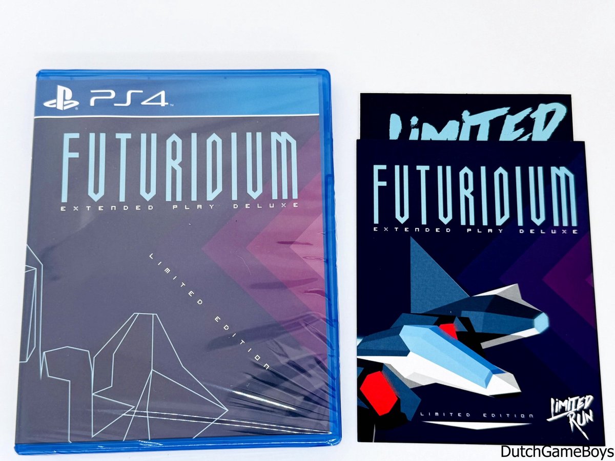 Playstation 4 / PS4 - Limited Run - Futuridium - New & Sealed