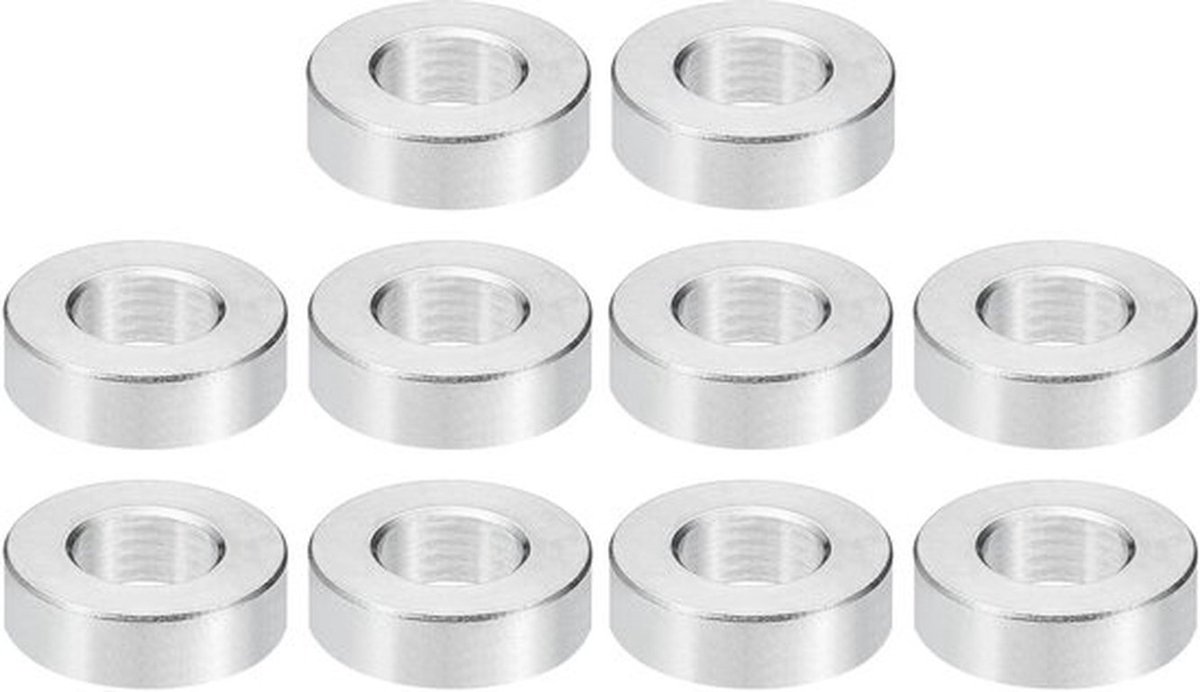 M8 Standoffs - 10 stuks RVS Spacer 8.2mm ID x 16mm OD x 5mm L