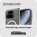 Transparante hoes met verhoogde randen ter bescherming van scherm en camera.