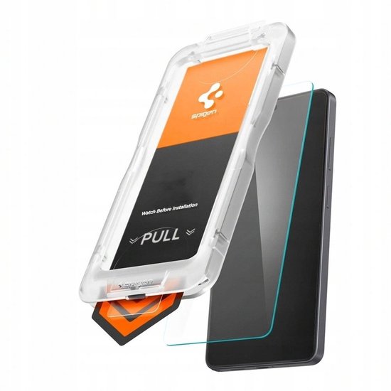 Spigen Glas.tR EZ Fit Pro HD - Gehard Glazen Screenprotector - Voor Samsung Galaxy S26+ - 10H+ Twardości - AluminaCore Technologie van Spigen — afbeelding 4
