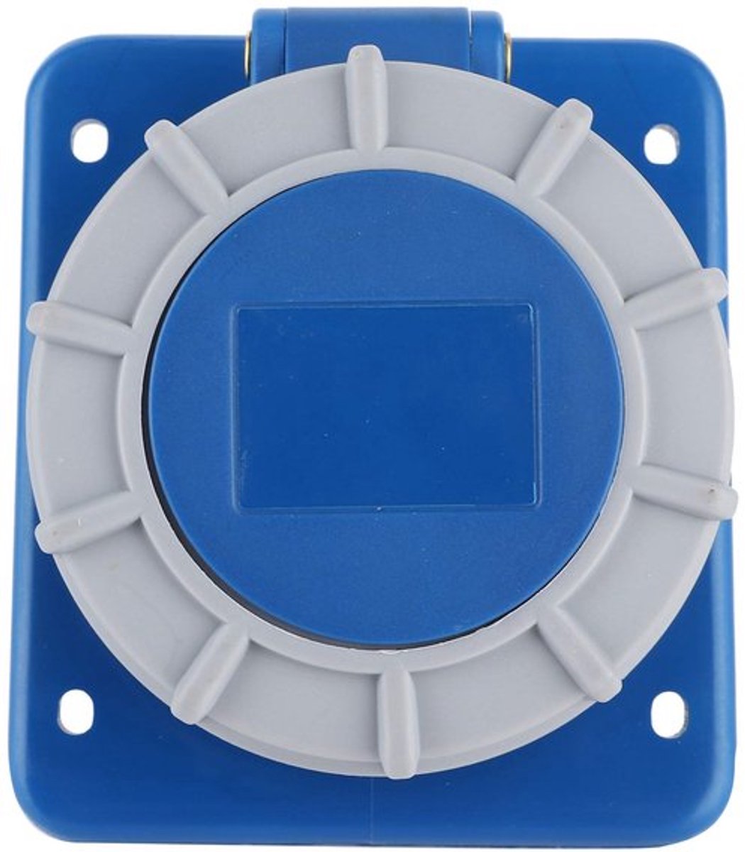 16A paneelgemonteerde aansluiting Marine walstroomconnectoren ABS boot walstroomconnector met pakking IP67 16A 220-250V voor jacht RV camper