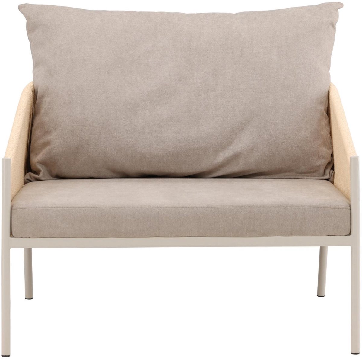 Louie fauteuil beige.