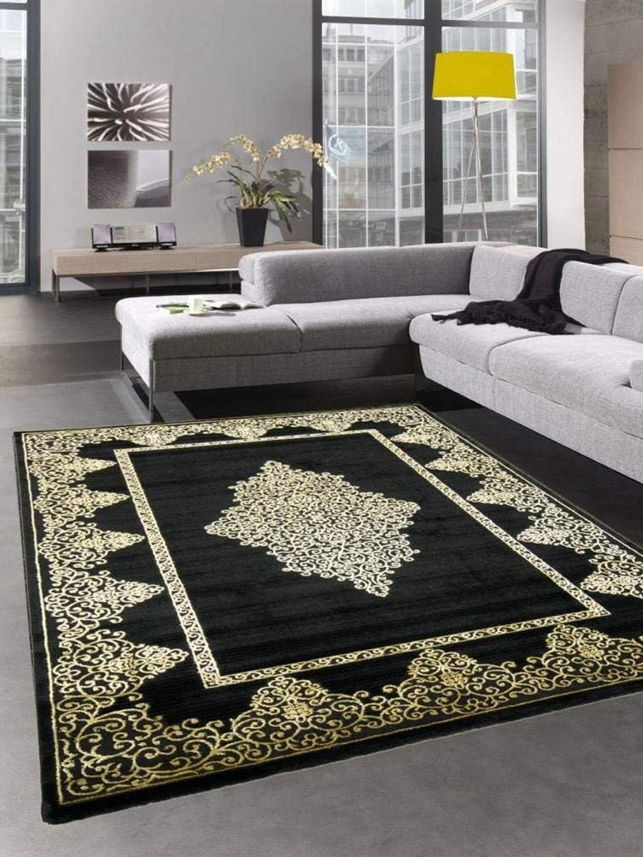 Vloerkleed ornamenten - Laagpolig tapijt - Woonkamer inrichten - Geschikt voor vloerverwar