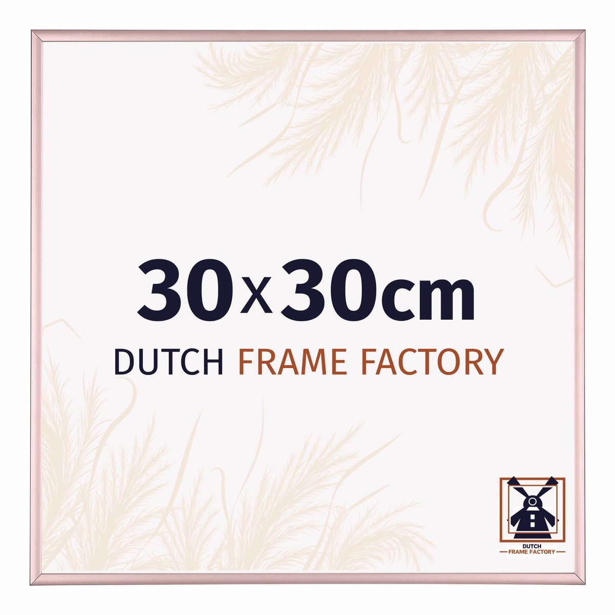 Dutch Frame Factory Fotolijst 30x30 cm - Aluminium - Koper - Kampen