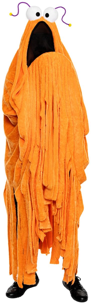 Sesamstraat – Yip Yip Marsianer kostuum oranje - Carnaval Fasching