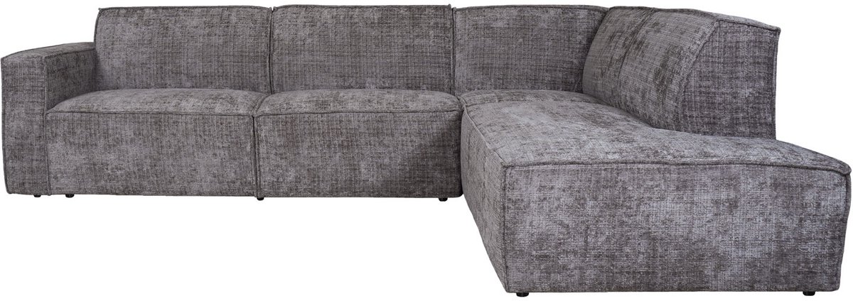 Home67 Hoekbank Kick Cremona Taupe 24 - Rechts - Moderne Design Loungebank in Hotel Chique Stijl