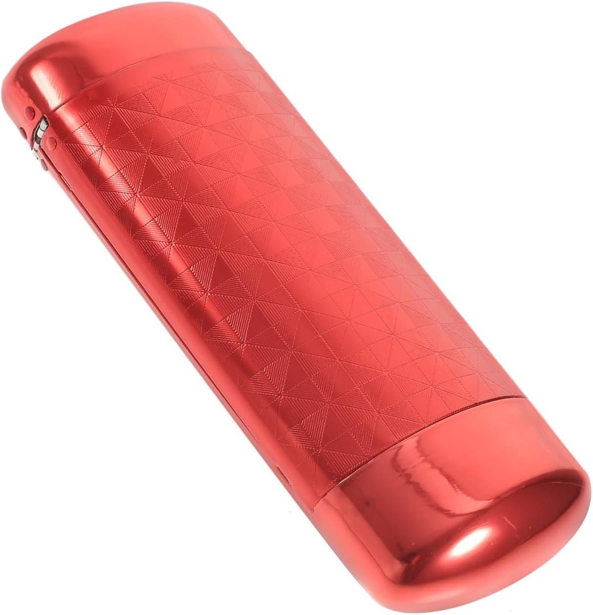 Duurzame Hard Shell Brilhoes voor Mannen - Beschermende Brilcase van Aluminium met Ruimte voor Zonnebril en Optische Bril