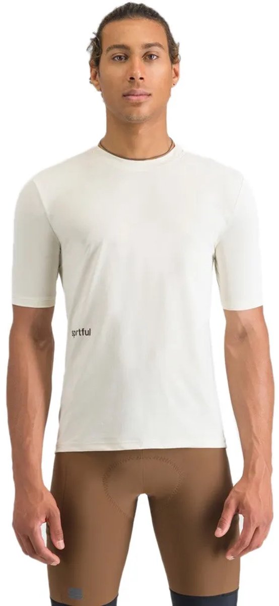 Sportful Supergiara T-shirt Met Korte Mouwen Man Creme