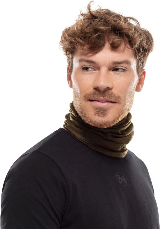 Multifunctioneel Hoofddeksel - Buff Nekwarmer - Outdoor Activiteiten - Insectenwerend - One Size - Legergroen — afbeelding 4