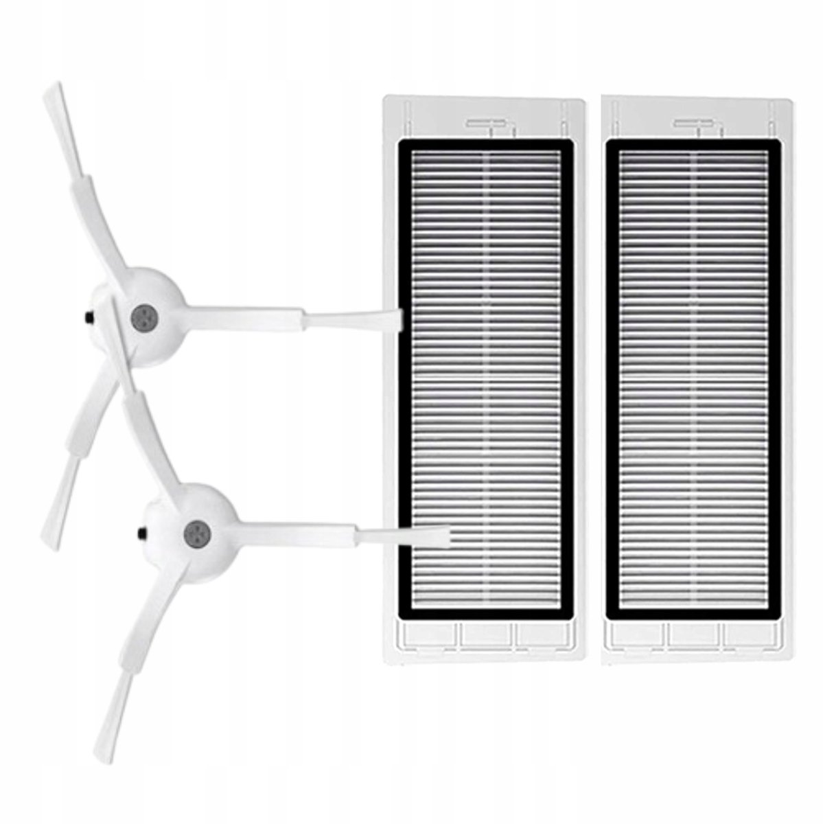 AreoSe - Onderhoudsset met filters en borstels voor RoboRock E25/S6/S50/S5MAX SDJQR01RR, SDJQR02RR