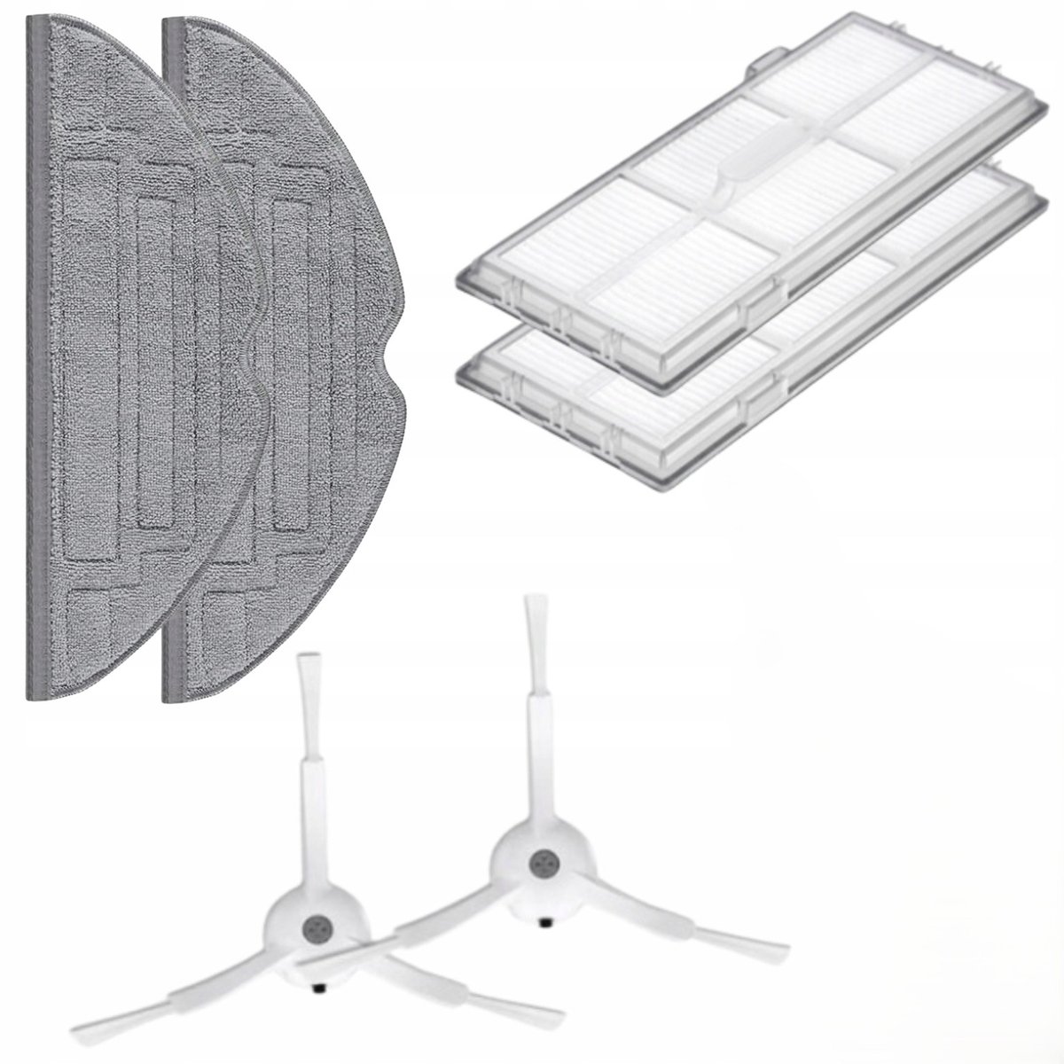 AreoSe - Accessoireset voor Roborock S8 S8+ S8 Pro Ultra S8 Max