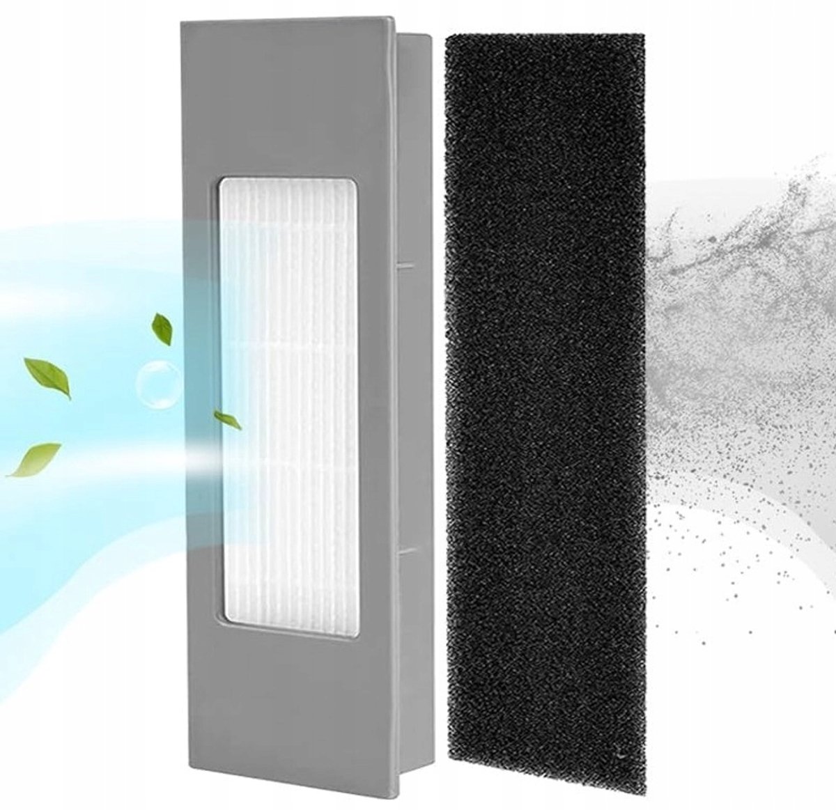 AreoSe - HEPA-filter voor iRobot Roomba Combo - 4 stuks