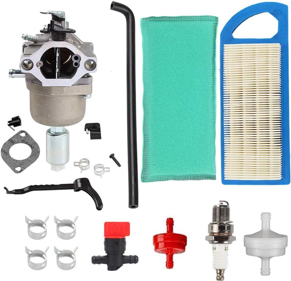 Carburateur met luchtfilter voor Briggs 594593 591731 794572 791888 698445 590400 791858 593433 793224 792358 697190 699916 69991 0 9 796109 voor 31H777 motor