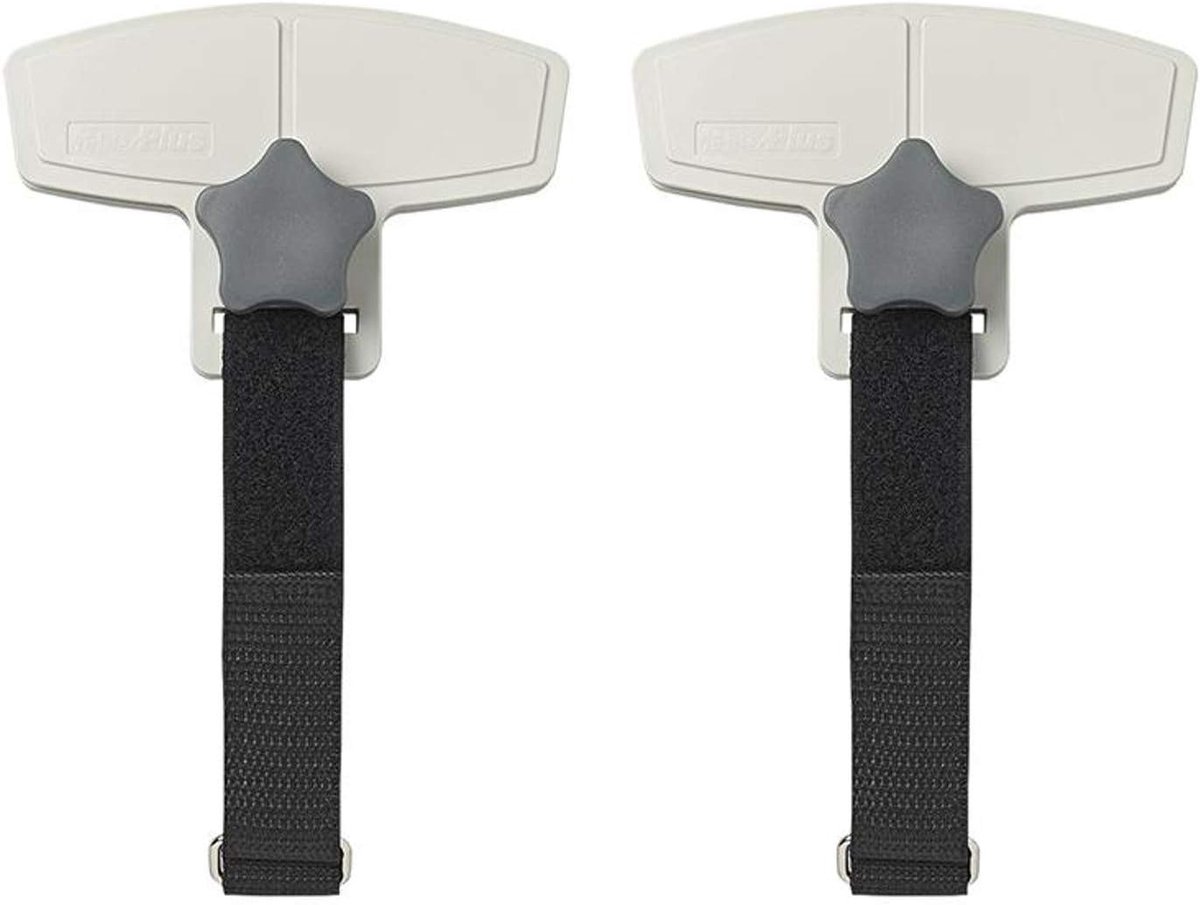 Awning Klem Anti Flutter Set van 2 | Klemmen voor luifels – voorkomt fladderen door wind – universeel inzetbaar – incl. klittenband riem