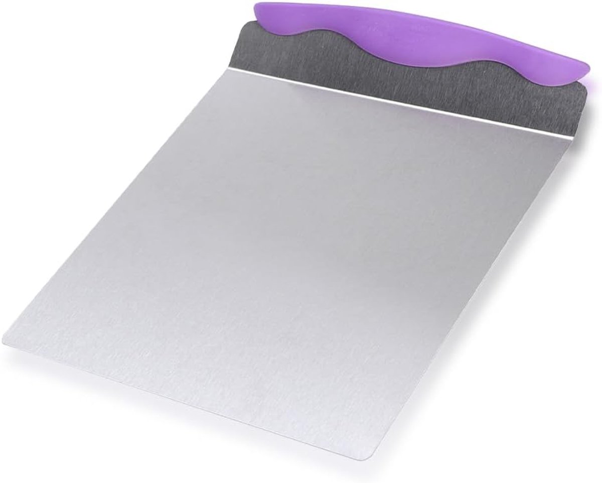 Shovel Pizza Transfer, RVS keuken bakken Cake Safe Lifter Cookie Spatel voor het bakken van zelfgemaakte Pizza Brood Cake Taart