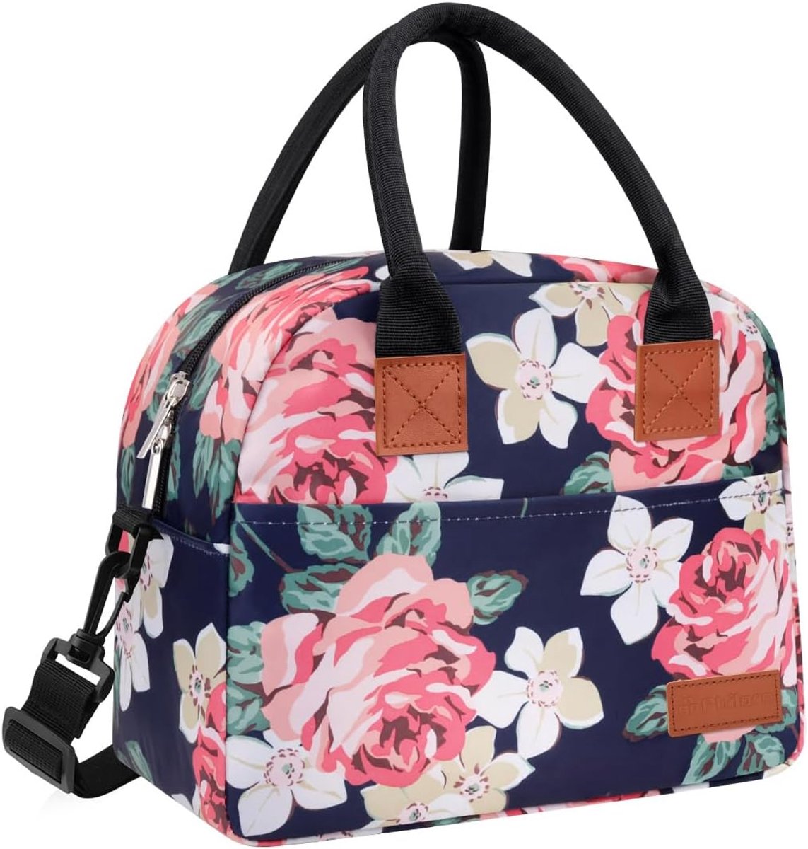 SnelShoppen - Geïsoleerde Lunchtas - Waterbestendige en Scheurvaste Oxford Koeltas met Rits - Ruime Lunchtas voor Mannen, Vrouwen, Volwassenen - Perfe