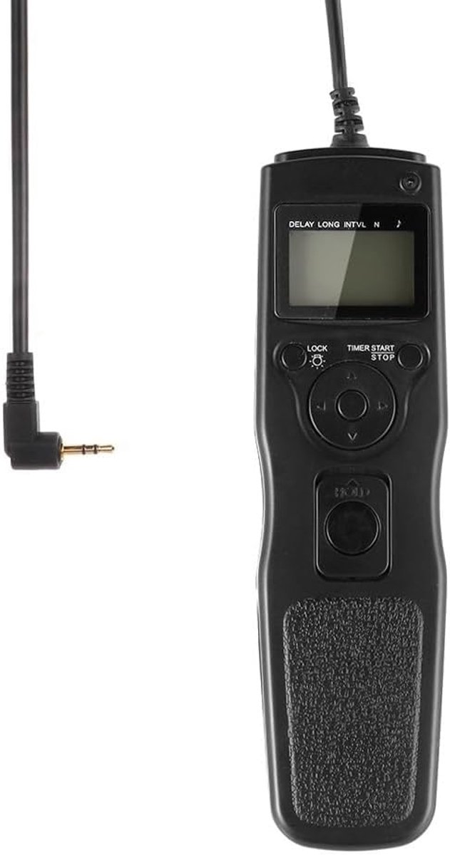 LCD Timer Afstandsbediening Ontspanknop Camera Sluiter Release Intervalometer Afstandsbediening voor Canon EOS M6 M5 R8 RP R7 R10 R R6 R6 Mark II, 1300D 850D 800D 760D 750D 700D 650D 600D 550D