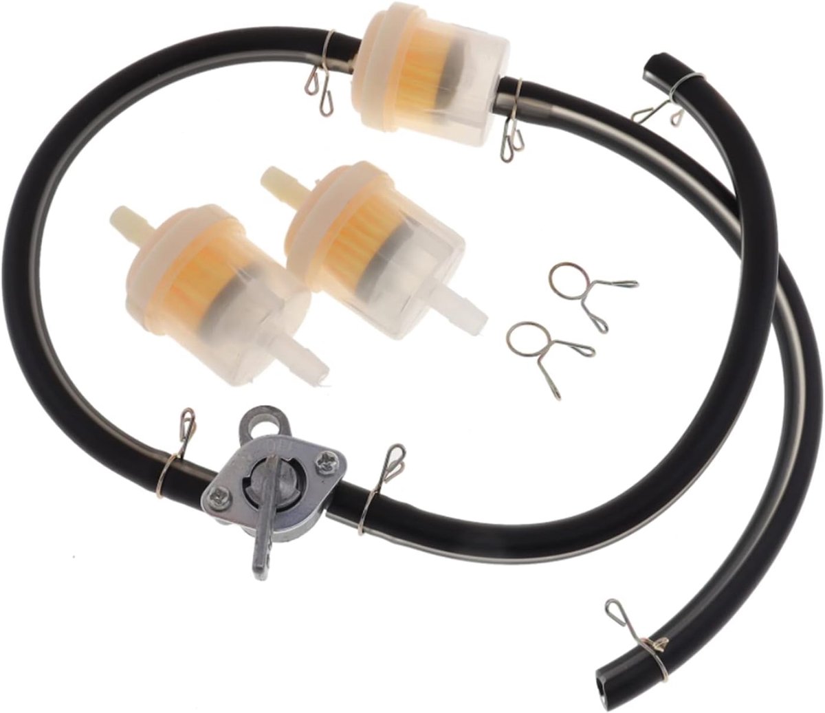 Universele Brandstofkraan Benzineschakelaar Kraan Kit voor Generator Gas Motor Tanks