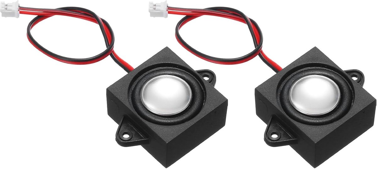 2 stuks luidsprekers 3 watt 4 ohm mini-luidspreker voor kleine elektronische projecten, reclamemachines, lcd-tv-monitoren