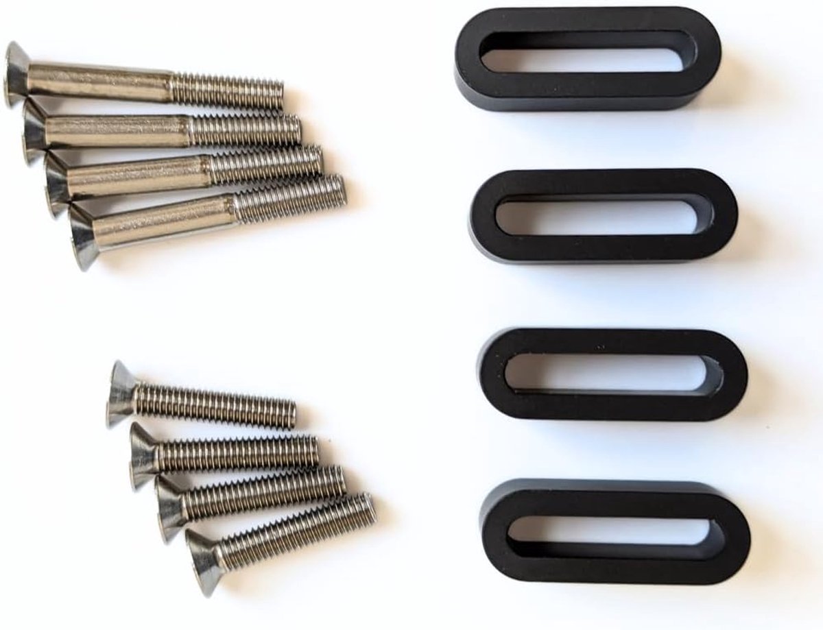 Aerobars Bike Aero Bar Extension Riser Kit, Biking Accessories, Components, Parts | Quick-release clip-on ontwerp; Premium lichtgewicht aluminium; Verbetert aerodynamisch rijcomfort