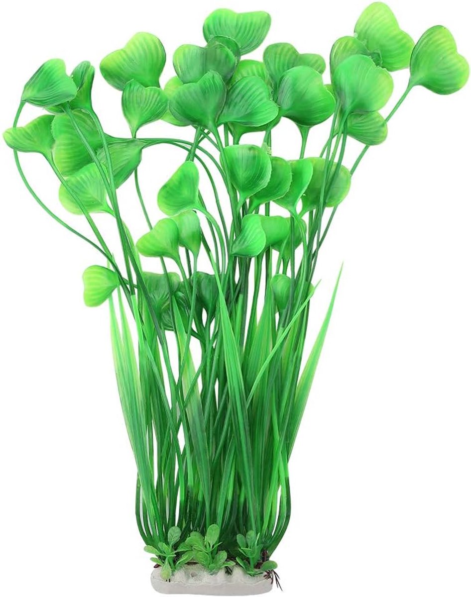 Plastic Gras Kunstmatige Levensechte Onderwaterplanten Natuurlijk Aquarium Decor Aquarium Decoratie Ornament (Groen)