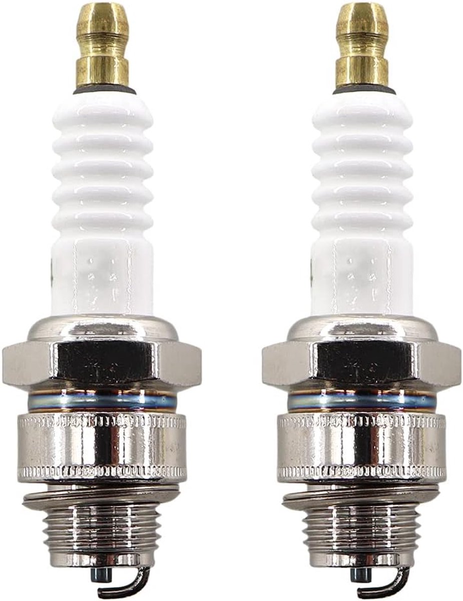 Bougies voor Briggs & Stratton 3,5-6,5 HP grasmaaiers 450 550 625 650 675 Quantum Series vervangt Champion RJ19LM NGK BR2LM 2 stuks