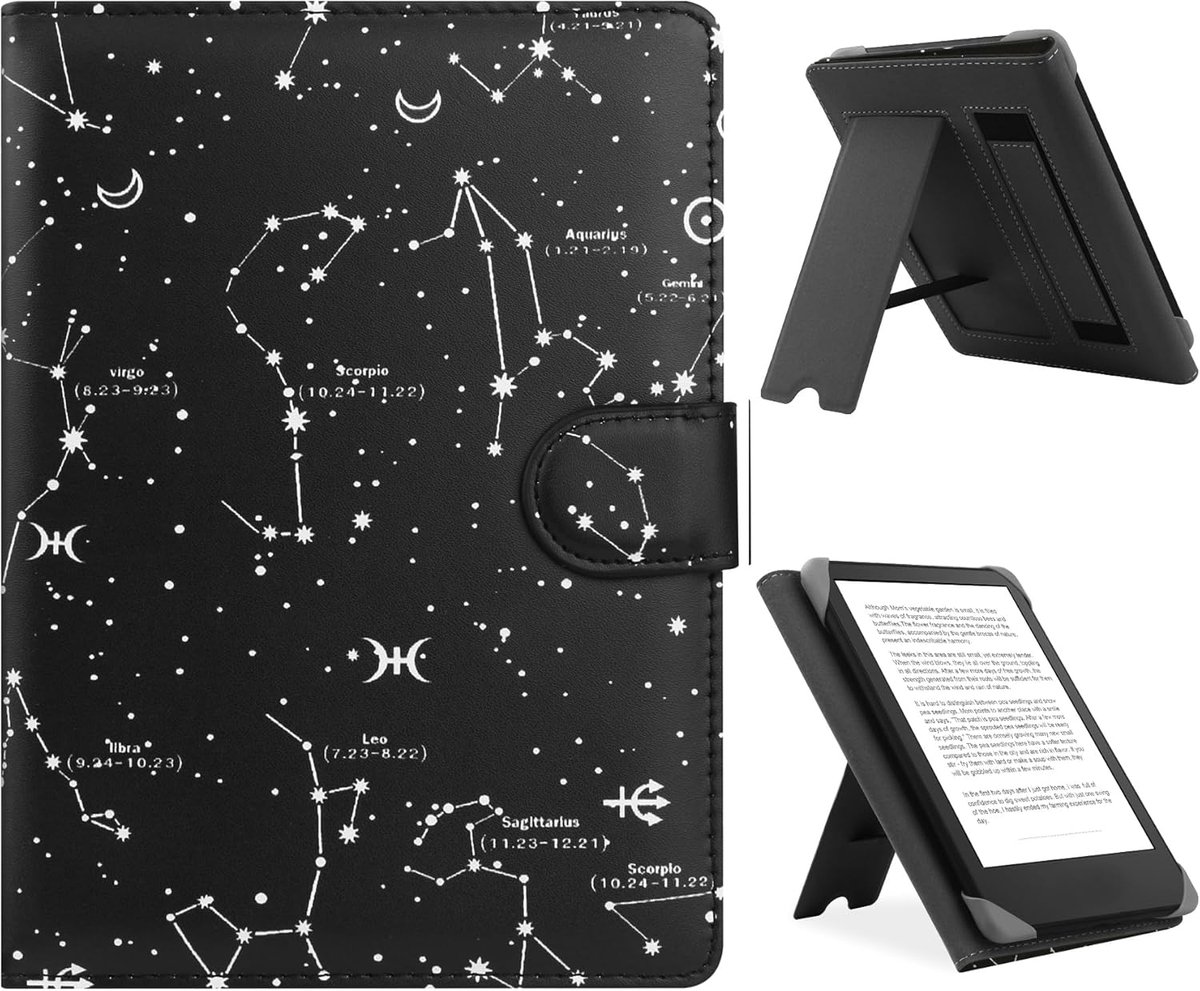 Universele beschermhoes voor 6,8 inch, 7 inch (16,8 cm), e-reader, compatibel met Kindle Paperwhite/Kobo/PocketBook/Tolino/Sony e-book reader, cover case voor 6-7 inch e-book reader met