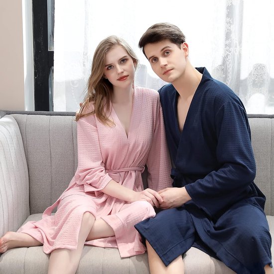 Badjassen Ademend Spa Hotel Kimono Gewaden Huiskleding — afbeelding 3