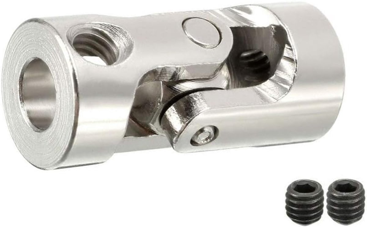 Universele Koppelingen BE-TOOL 4 * 4MM Universele Joint U-Joint Gimbal Connector voor DIY Auto Reparatie (Verpakking van 1)