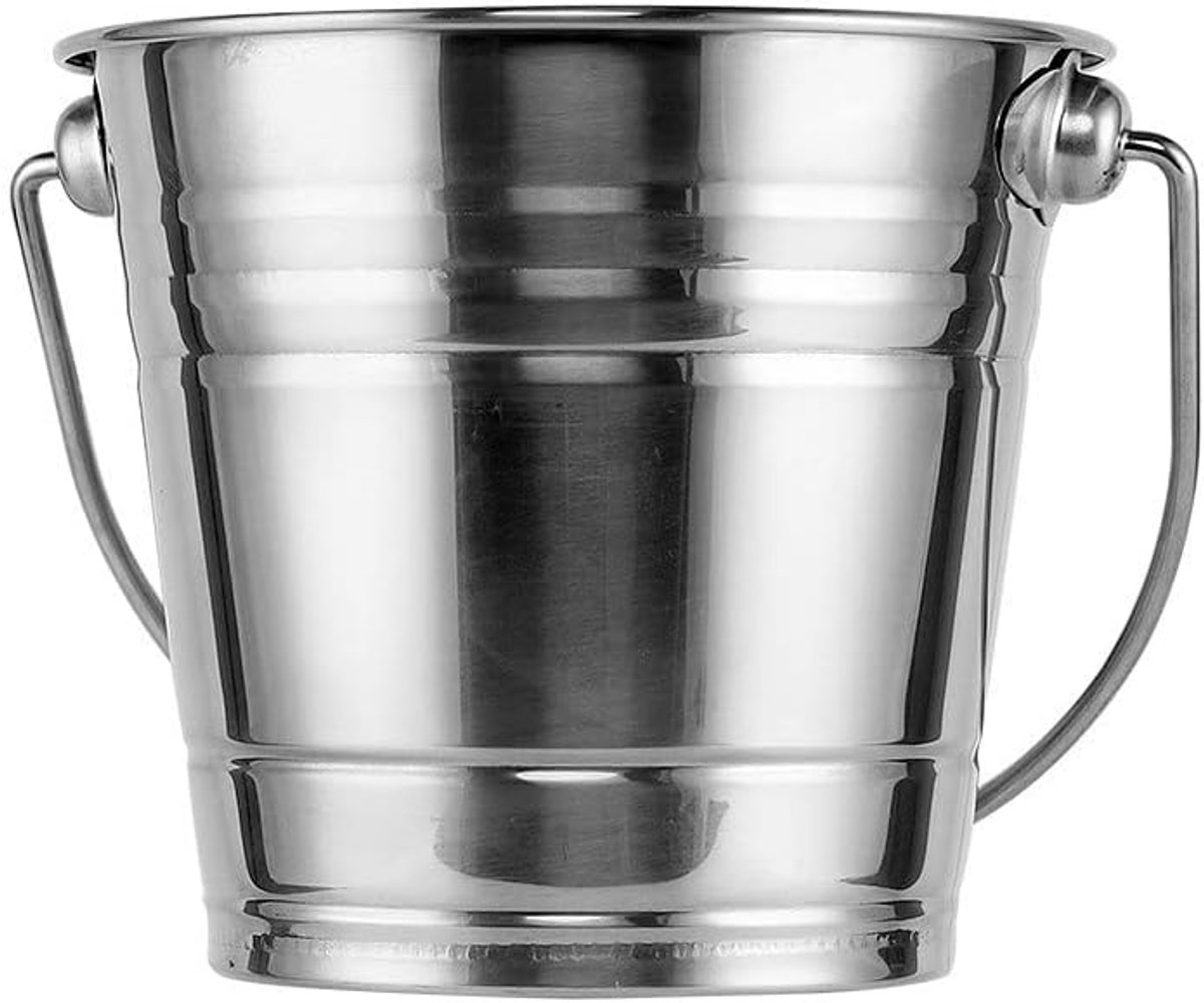 Ijsemmer Ijsblokjeskoeler Champagnekoeler Rvs Ijsemmer Creatieve Ijsemmer Champagne Emmer Mode Ijsemmer Bar Wijn Ijsemmer IJsblokjesemmer Ijskoeler (Size : 2L)