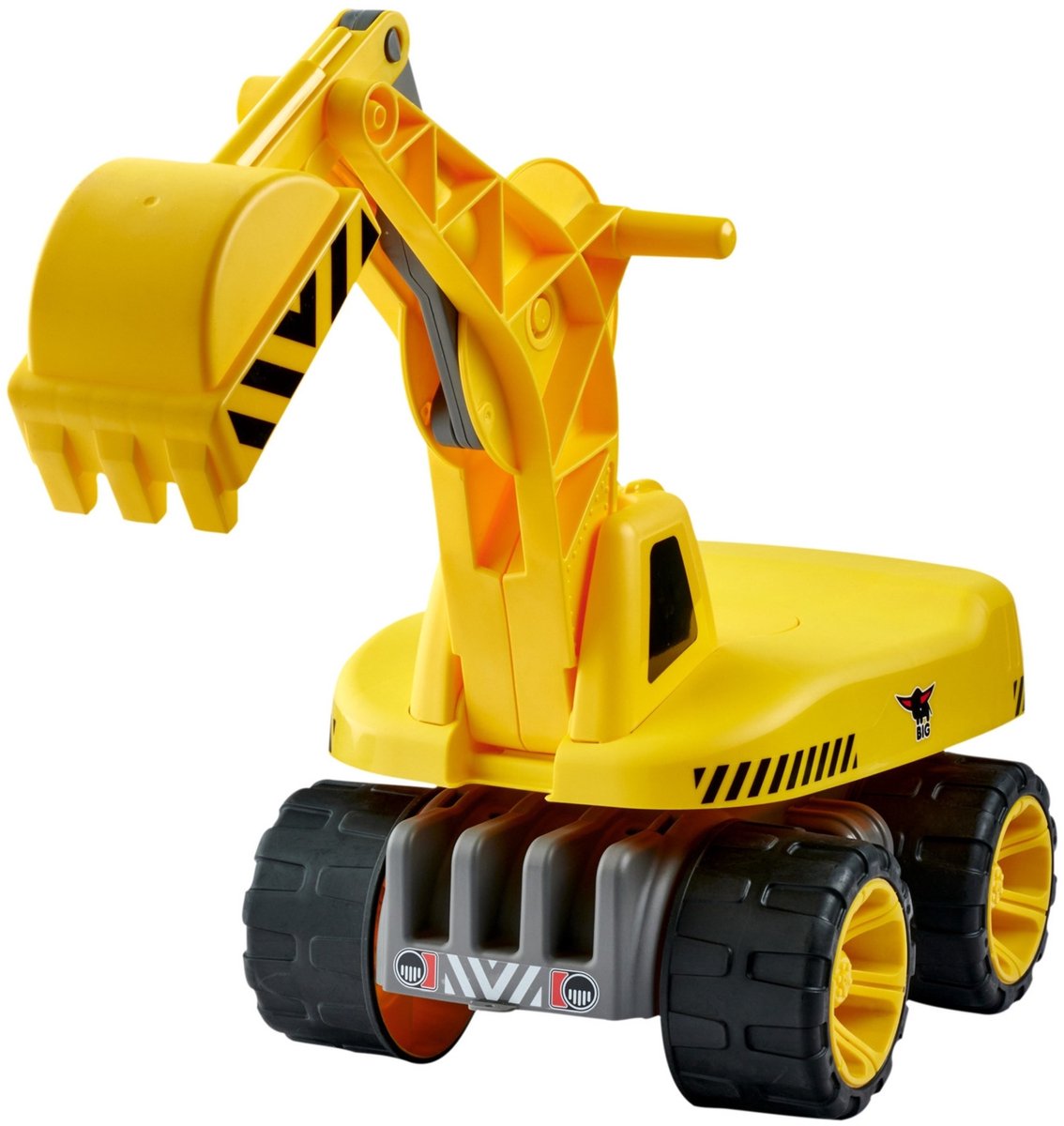 BIG - Power Worker Maxi Graafmachine - Loopauto - Werkvoertuig - 50kg belastbaar - vanaf 3 jaar - Buitenspeelgoed — afbeelding 10