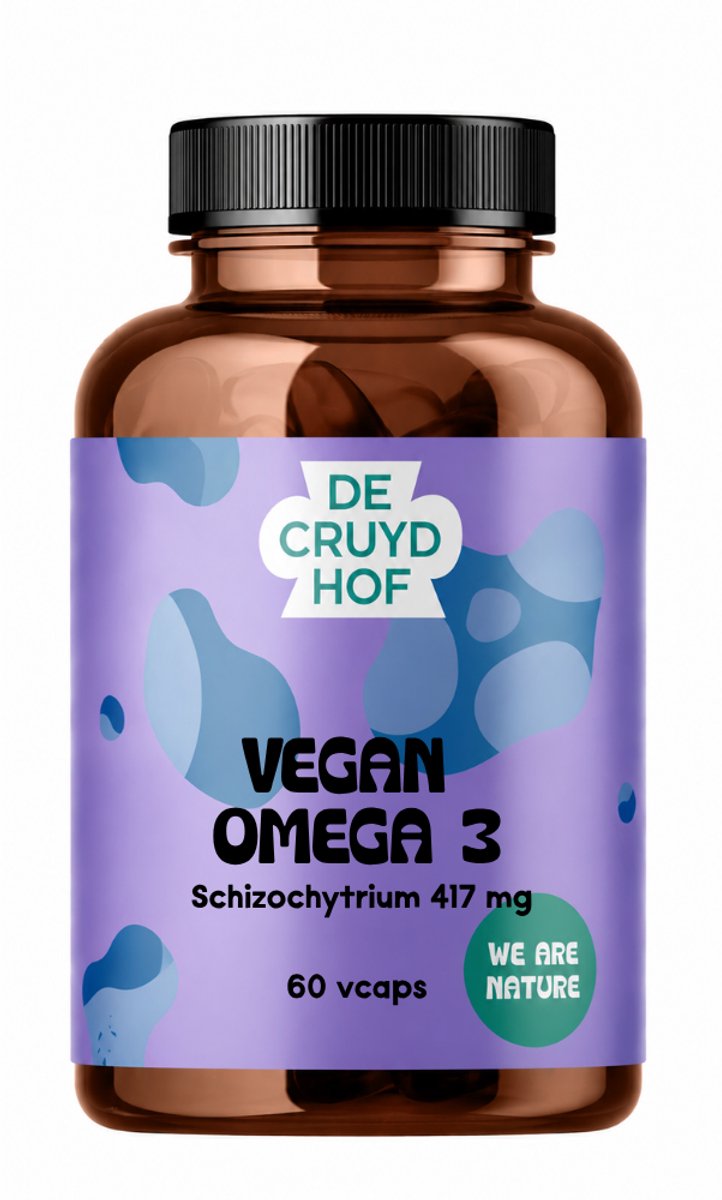 De Cruydhof Vegan Omega 3 (60 vega capsules)